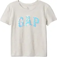 GAP BETTER LOGO Dívčí tričko, šedá, velikost