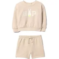 GAP KNIT ACTIVE Dětská tepláková souprava, béžová, velikost