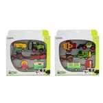 Traktorová sada- kovová-Toi Toys