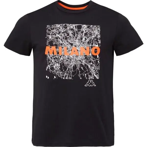 Kappa LOGO ISTREMAP Pánské triko, černá, velikost