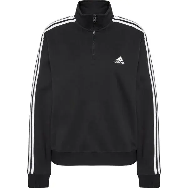 adidas 3-STRIPES TOP Dámská mikina, černá, velikost