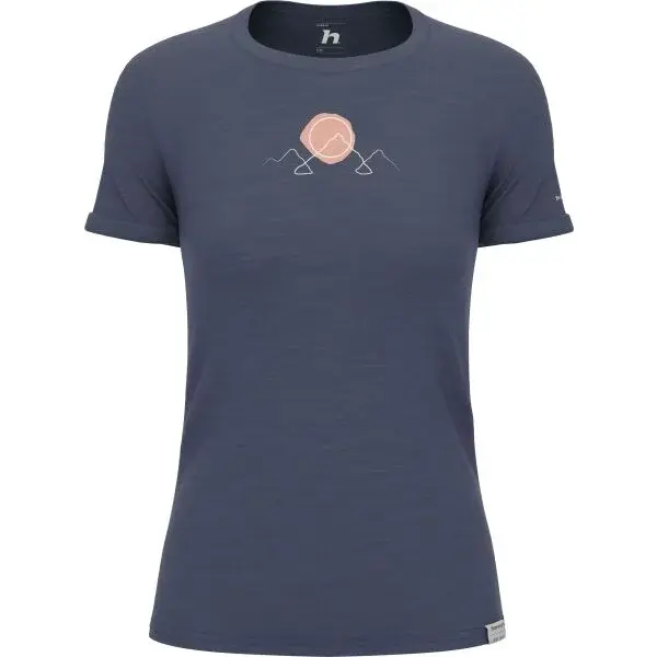 Hannah SELIA II Dámské tričko, tmavě modrá, velikost