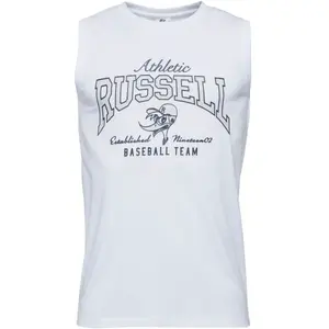 Russell Athletic TANK Pánský nátělník, bílá, velikost