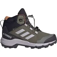 adidas TERREX MID GTX K Dětské outdoorové boty, khaki, velikost 36 2/3