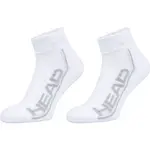 Head PERFORMANCE QUARTER 2P Sportovní ponožky, bílá, velikost 35-38