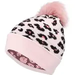 Lewro MERIE Dívčí pletená čepice, růžová, velikost 8-11Y