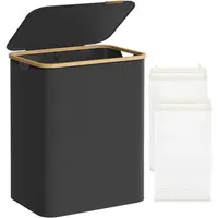 KOŠ NA PRÁDLO, černá