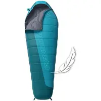 Crossroad MIRAGE 185 Péřový spací pytel, modrá, velikost 182 cm - pravý zip