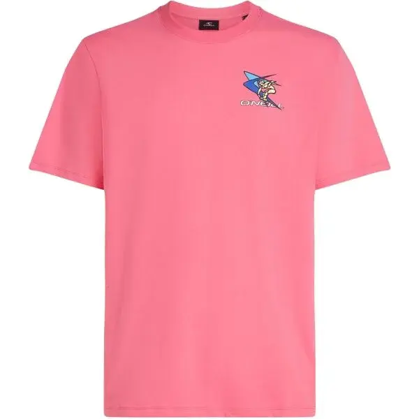 O'Neill FWC'PLAY GRAPHIC Pánské tričko, růžová, velikost