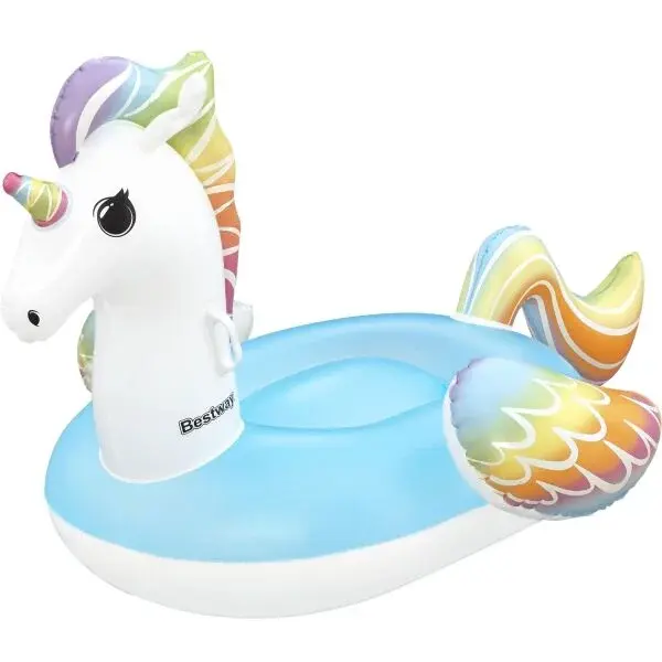 Bestway UNICORN RIDE ON Nafukovací jednorožec, bílá, velikost