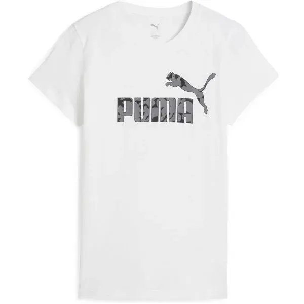 Puma ESSENTIALS NATURE TEE Dámské triko, bílá, velikost