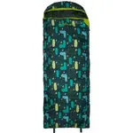 LOAP BOSTON LAMA Dětský spací pytel, zelená, velikost 160 cm - levý zip