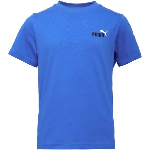 Puma ESSENTIALS 2 COLOR SMALL NO.1 LOGO TEE B Chlapecké triko, modrá, velikost