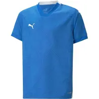 Puma TEAMCUP JERSEY JR Dětské fotbalové triko, modrá, velikost