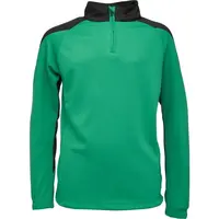 Kensis TONNES JR Chlapecká mikina, tmavě zelená, velikost 128-134