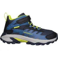Merrell MOAB SPEED 2 MID A/C WTRPF Dětské outdoorové boty, tmavě modrá, velikost 29