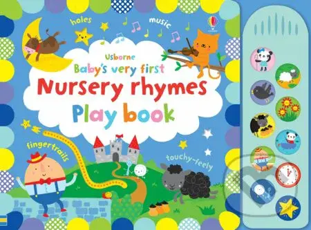 Baby's Very First Nursery Rhymes Playbook - Fiona Watt, Stella Baggott (ilustrácie) - kniha z kategorie Pro děti
