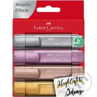 Zvýrazňovač Metallic 1546/4 set