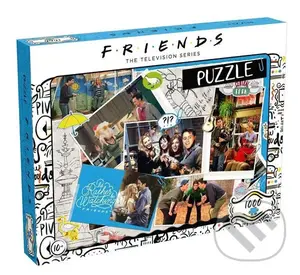 Přátelé - Scrapbook - puzzle z kategorie Ostatné