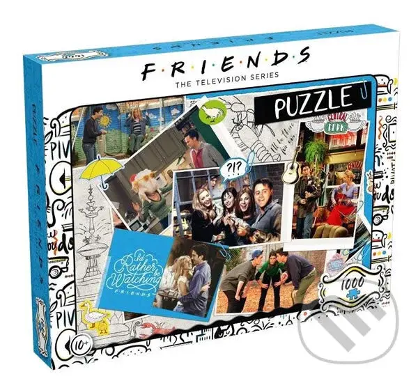 Přátelé - Scrapbook,Přátelé - Scrapbook - puzzle z kategorie Friends