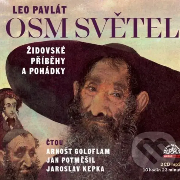 Osm světel - Židovské příběhy a pohádky - Leo Pavlát - audiokniha z kategorie Pohádky