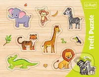 Rámčekové vkladacie puzzle -Safari - puzzle z kategorie Naučné puzzle