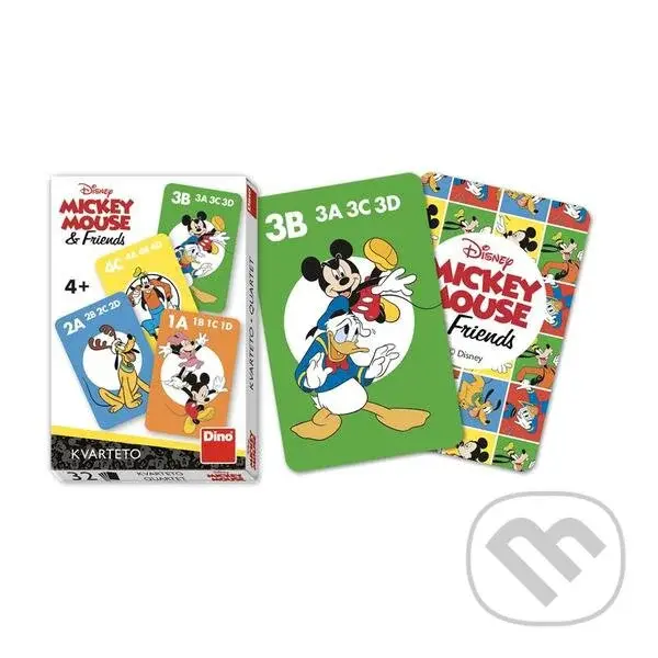 Mickey a kamaradi - hra z kategorie Karty, pexeso