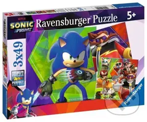 Sonic Prime - puzzle z kategorie 15 - 60 dílků