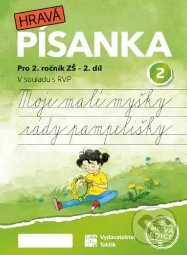 Český jazyk 2 - nová edice - písanka - 2. díl - kniha z kategorie 1. stupeň