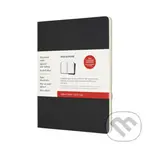 Moleskine - sada 2 plánovacích zošitov Cahier (čierny a hnedý)
