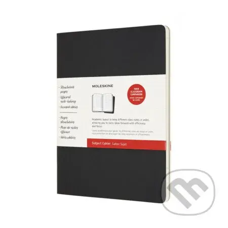 Moleskine - sada 2 plánovacích zošitov Cahier (čierny a hnedý)