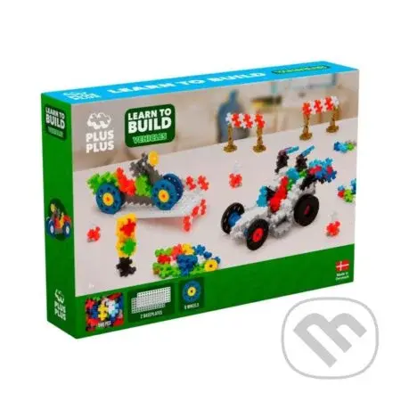 Auta (Plus-Plus stavebnice Nauč se stavět) - puzzle z kategorie 3D puzzle