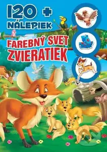 Farebný svet zvieratiek +120 nálepiek