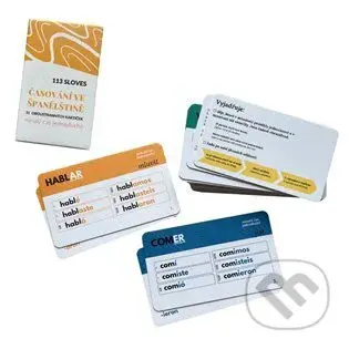 Kartičky na časování ve španělštině v minulém čase - hra z kategorie Vzdělávací hry