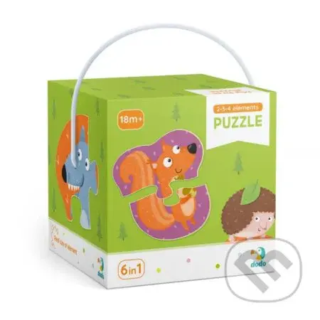 Lesní zvířátka - puzzle z kategorie Maxi dílky