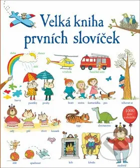 Velká kniha prvních slovíček - Mairi Mackinnon, Kate Hindley - kniha z kategorie Pro děti