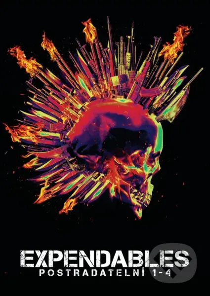 Expendables: Postradatelní kolekce 1-4. (4DVD) - film z kategorie Akční filmy