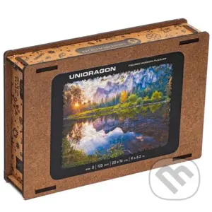 Jezero S (Unidragon drevené puzzle) - puzzle z kategorie Přírodní scenérie