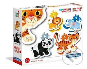 Moje první puzzle: Safari 4v1 - puzzle z kategorie Maxi dílky