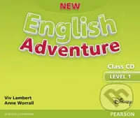New English Adventure 1 - Class CD - Anne Worral, Viv Lambert - audiokniha z kategorie Jazykové učebnice a slovníky