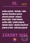 Zákony 2024 III/B - Sociálne zabezpečenie a príspevky - kniha z kategorie Mzdové účetnictví