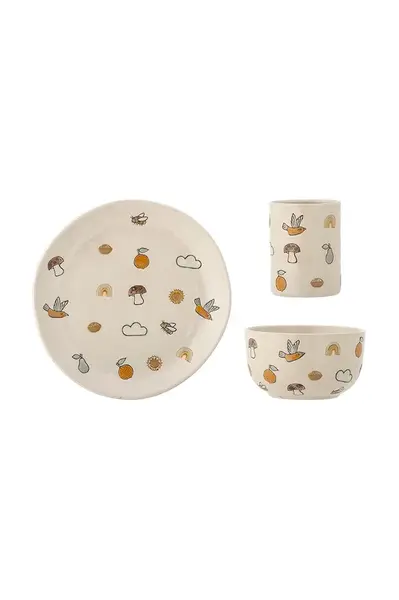 Detská raňajková súprava Bloomingville Agnes 3-pak viac farieb