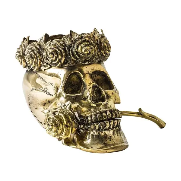 Dekorácia Vical Calavera Corona Bust