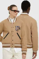 Vlnená bunda bomber Filling Pieces Varsity Jacket