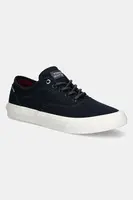 Tenisky Tommy Hilfiger TH HI VULC LOW OXFORD TWILL