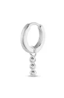 Strieborné náušnice No More