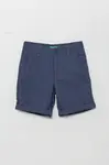 Detské ľanové šortky United Colors of Benetton