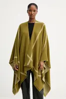 Vlnené pončo MM by Max Mara  GIUDEA