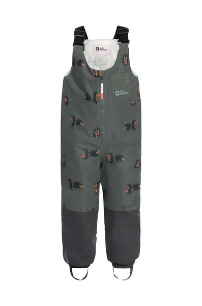 Detské zimné nohavice Jack Wolfskin GLEEL 2L INS PRINT BIB