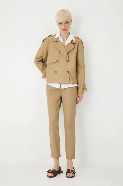 Medicine nohavice chinos dámske bavlnené s elastanom